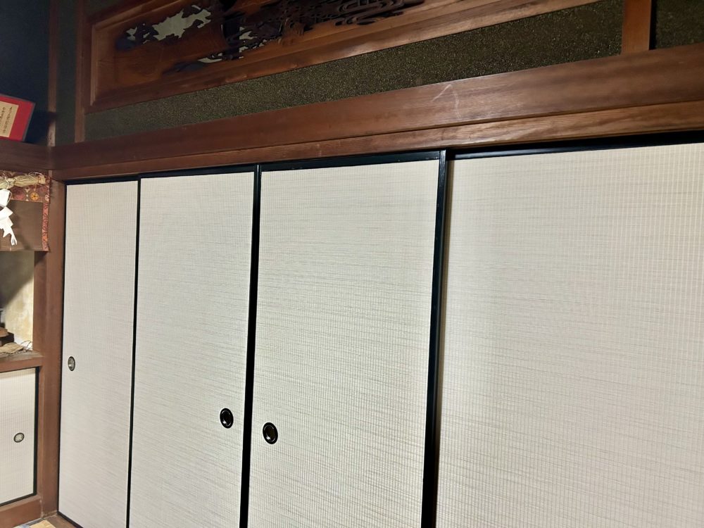 古き良き家屋の襖修繕の画像5